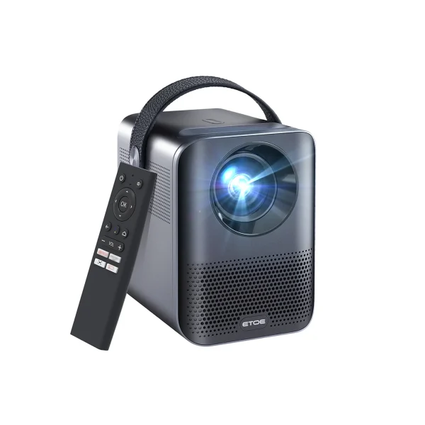 Smart Projector 1080P with Android TV 10.0, Netflix-Certified, 5G WiFi Bluetooth, Wireless Chromecast, Movie Projector Compatible with iOS/Android/HDMI/Fire TV stick - D2 Pro