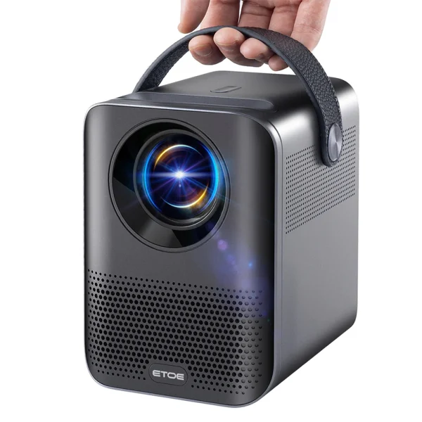 Smart Projector 1080P with Android TV 10.0, Netflix-Certified, 5G WiFi Bluetooth, Wireless Chromecast, Movie Projector Compatible with iOS/Android/HDMI/Fire TV stick - D2 Pro - Image 4
